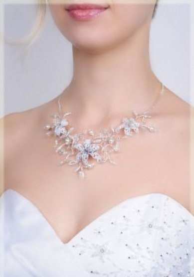 Колье и серьги Б40663 - Салон аксессуаров Белый Авантаж