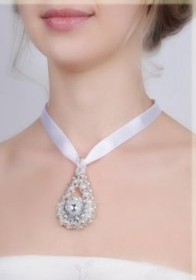 Колье и серьги Б40667 - Салон аксессуаров Белый Авантаж