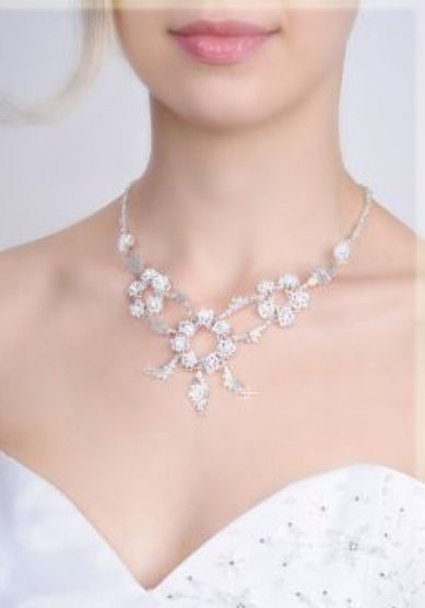 Колье и серьги Б40668 - Салон аксессуаров Белый Авантаж