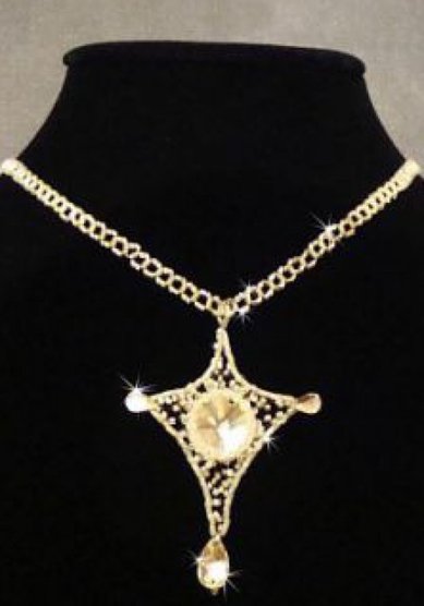 Колье и серьги Б40670 - Салон аксессуаров Белый Авантаж