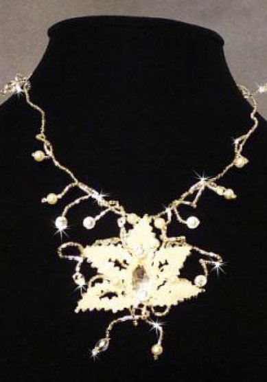 Колье и серьги Б40672 - Салон аксессуаров Белый Авантаж