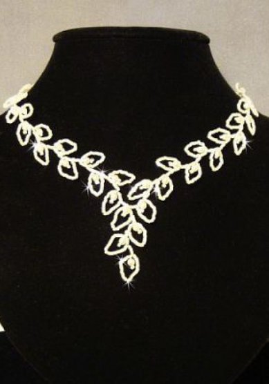 Колье и серьги Б40675 - Салон аксессуаров Белый Авантаж