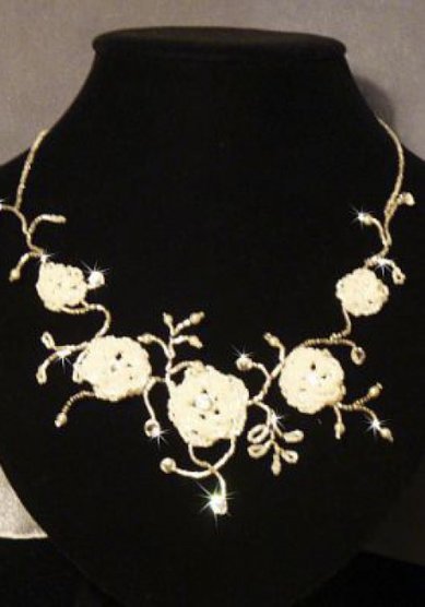 Колье и серьги Б40679 - Салон аксессуаров Белый Авантаж