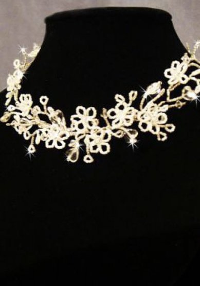 Колье и серьги Б40684 - Салон аксессуаров Белый Авантаж