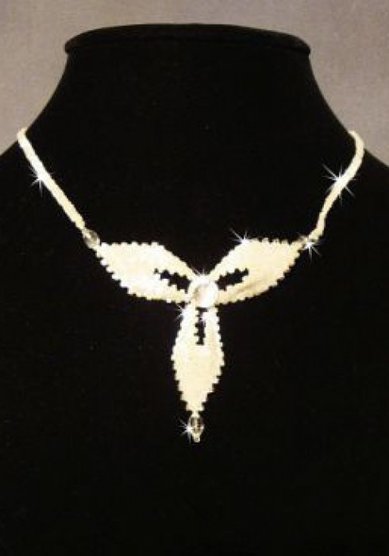Колье и серьги Б40692 - Салон аксессуаров Белый Авантаж