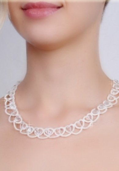 Колье и серьги Б40693 - Салон аксессуаров Белый Авантаж