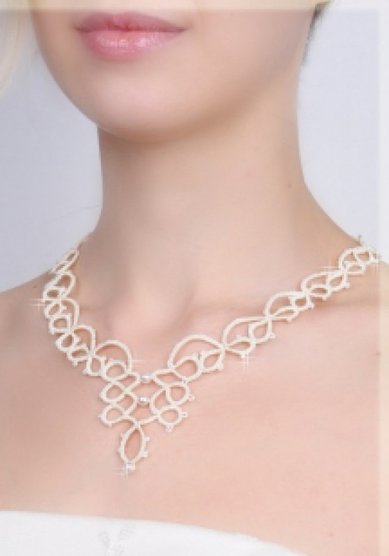 Колье и серьги Б40695 - Салон аксессуаров Белый Авантаж