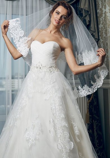 Фата Б41095 - Салон аксессуаров Белый Авантаж