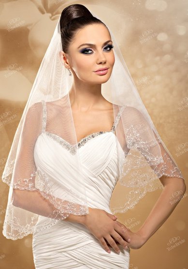 Фата v0196-T41768 - Салоны свадебной и вечерней моды To be Bride