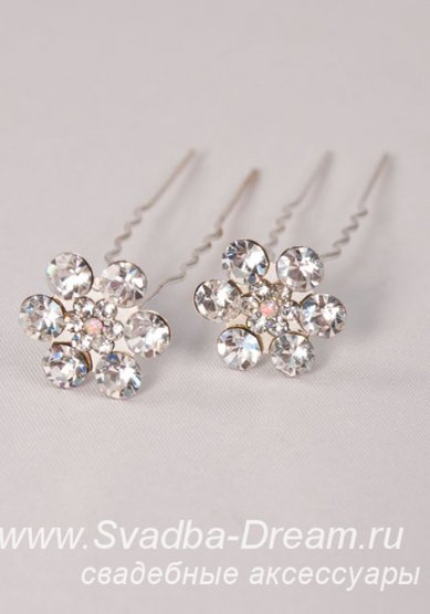 Шпильки 197-С44792 - Магазин аксессуаров ручной работы Свадебная Мечта