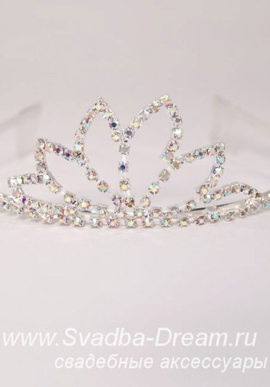 Диадема 186-С44806 - Магазин аксессуаров ручной работы Свадебная Мечта