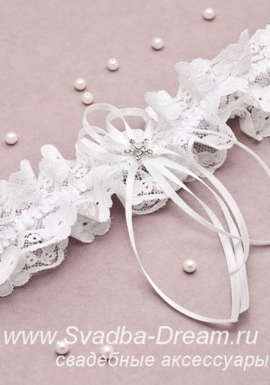 Подвязка 178-С44816 - Магазин аксессуаров ручной работы Свадебная Мечта