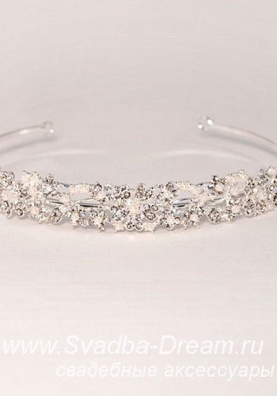 Ободок 155-С44831 - Магазин аксессуаров ручной работы Свадебная Мечта