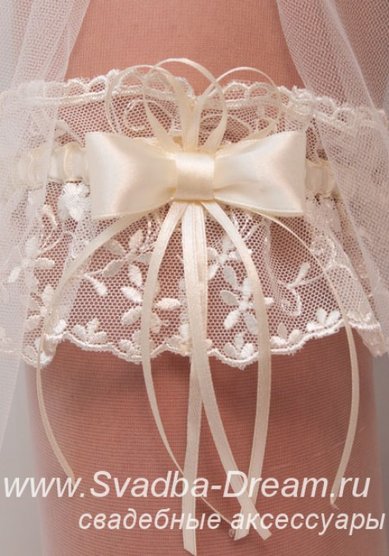 Подвязка 137-С44846 - Магазин аксессуаров ручной работы Свадебная Мечта