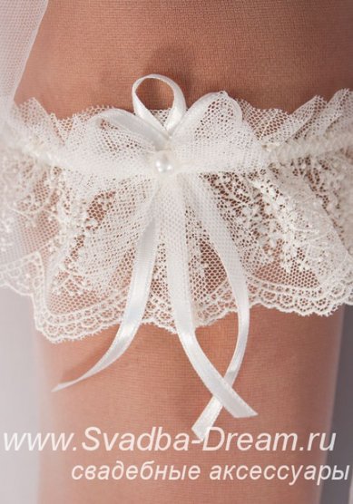 Подвязка 130-С44853 - Магазин аксессуаров ручной работы Свадебная Мечта