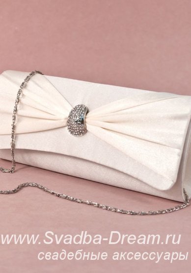 Клатч айвори 132-С44861 - Магазин аксессуаров ручной работы Свадебная Мечта