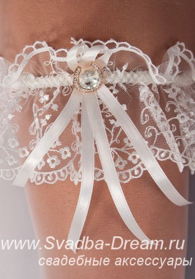 Подвязка 125-С44863 - Магазин аксессуаров ручной работы Свадебная Мечта
