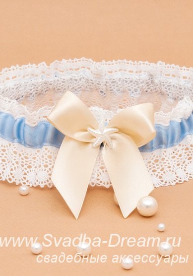 Подвязка 114-С44871 - Магазин аксессуаров ручной работы Свадебная Мечта