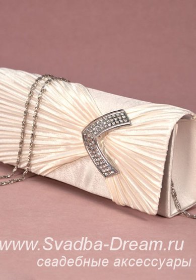 Клатч айвори 60-С44886 - Магазин аксессуаров ручной работы Свадебная Мечта