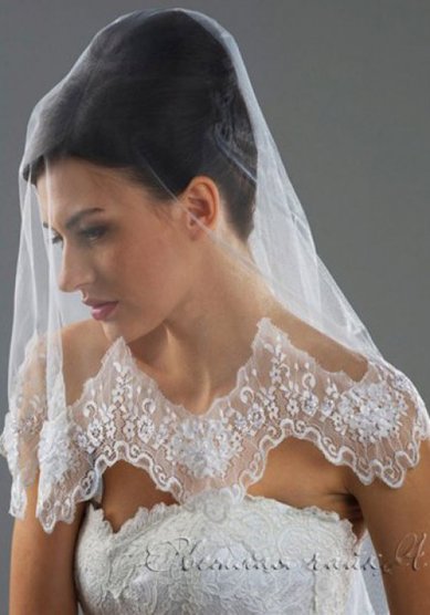 Фата H765PBXA-С45549 - Салон аксессуаров Светлая чайка