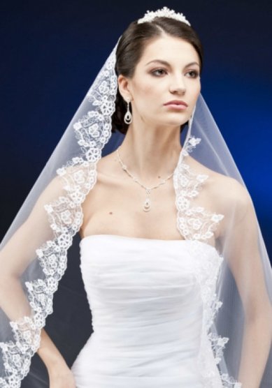 Фата Кувшинка 02-001-C46717 - Салон аксессуаров Celebrity