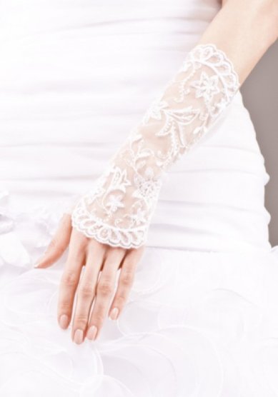 Перчатки-митенки Сказка 02-011-C46727 - Салон аксессуаров Celebrity