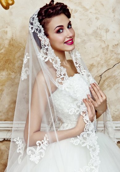 Фата F-14-066-S48765 - Салон аксессуаров Sharmel