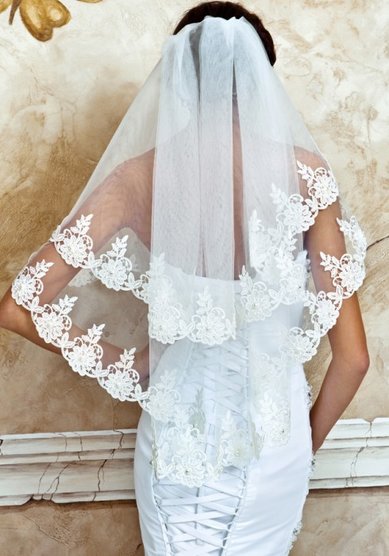 Фата F-14-065-S48767 - Салон аксессуаров Sharmel