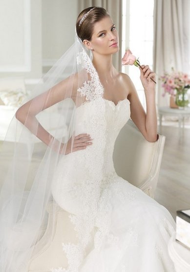 Фата 2707-Э50668 - Свадебный салон Этна