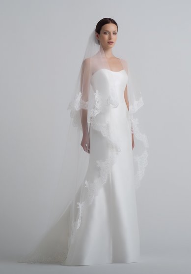 Фата длинная K56414 - Свадебный салон KATRIN SALON