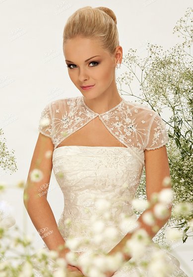 Болеро j054-T56572 - Салоны свадебной и вечерней моды To be Bride