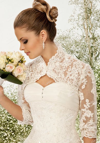 Болеро j042-T56583 - Салоны свадебной и вечерней моды To be Bride