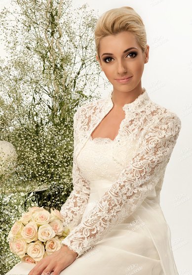 Болеро j038-T56584 - Салоны свадебной и вечерней моды To be Bride