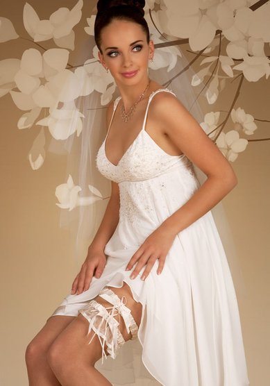 Подвязка m8282-T56599 - Салоны свадебной и вечерней моды To be Bride