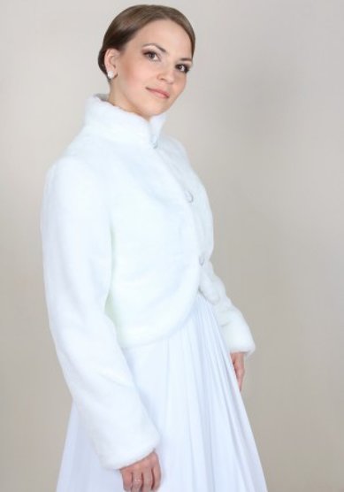 Шубка 1001-Б58302 - Салон аксессуаров Белый Авантаж