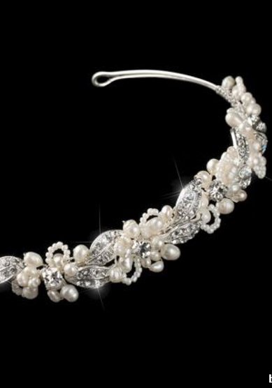 Диадема 007-Б58304 - Салон аксессуаров Белый Авантаж