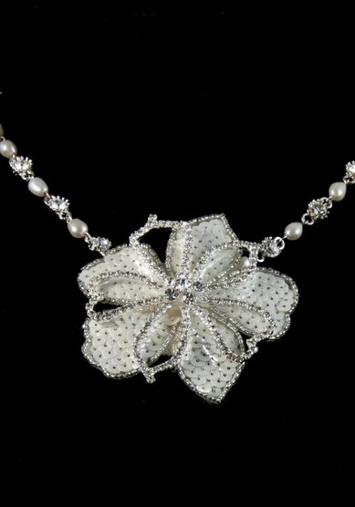 Украшение на шею 4-A58615 - Свадебный салон Anna Bogdan