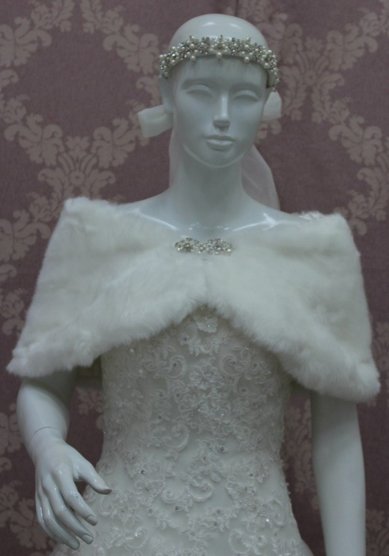 Горжетка A73415 - Свадебный салон Anna Dress