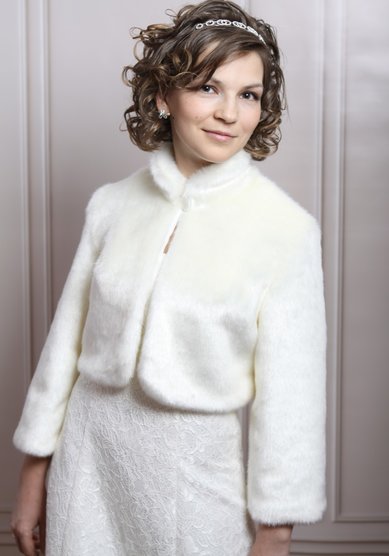Шубка Норка 003-A73420 - Свадебный салон Anna Dress