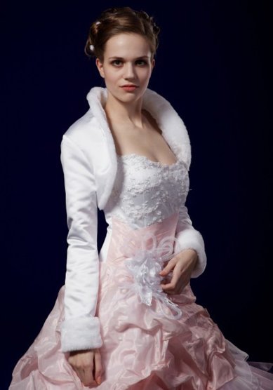 Болеро на меху C73720 - Салон аксессуаров Celebrity