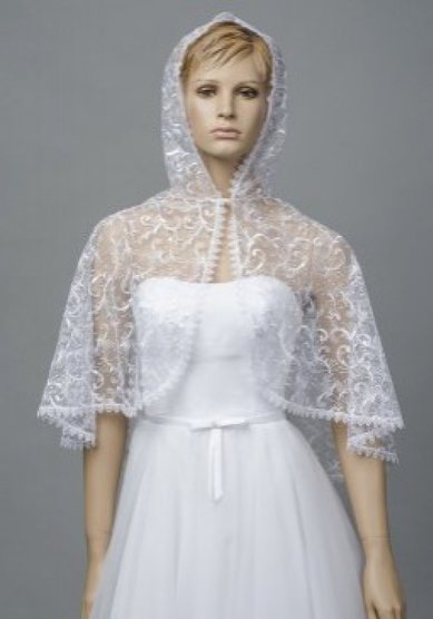 Накидка для венчания 131-Y75375 - Салон свадебной и вечерней моды Your Love Story