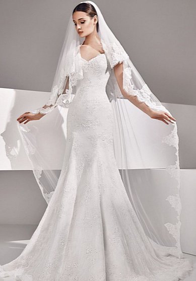 Фата VBL005-B79392 - Салон аксессуаров Bondi blue