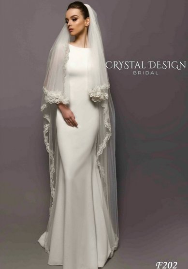 Фата Ф0014-Б90433 - Салон аксессуаров Белый Авантаж