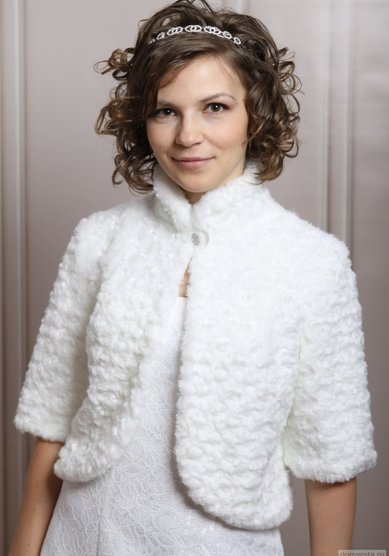 Шубка Ш-044-1-Д93311 - Свадебный Салон Дом Весты