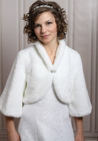 Шубка Ш-013-2-Д93327 - Свадебный Салон Дом Весты