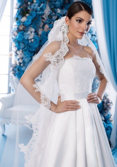 Фата Ф-7502-Д93469 - Свадебный Салон Дом Весты