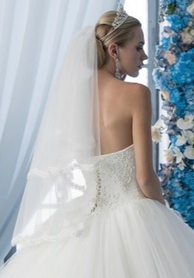 Фата Ф-7504-Д93472 - Свадебный Салон Дом Весты