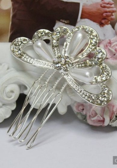 Гребень ГРБ-03-Д93501 - Свадебный Салон Дом Весты