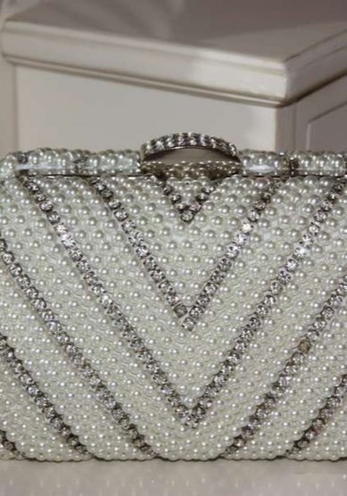 Клатч КЛТ-03-Д93516 - Свадебный Салон Дом Весты