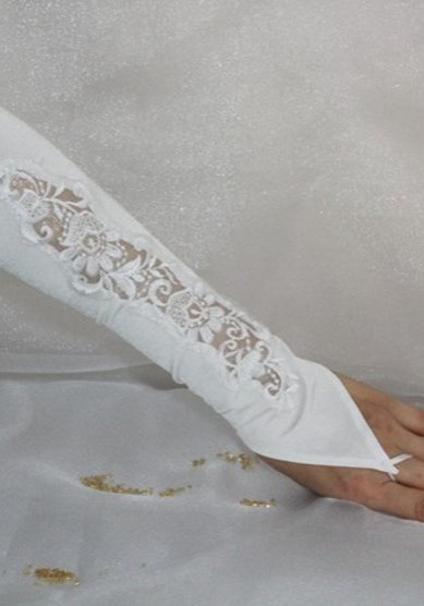 Свадебные перчатки A94453 - Свадебный салон Anna Dress